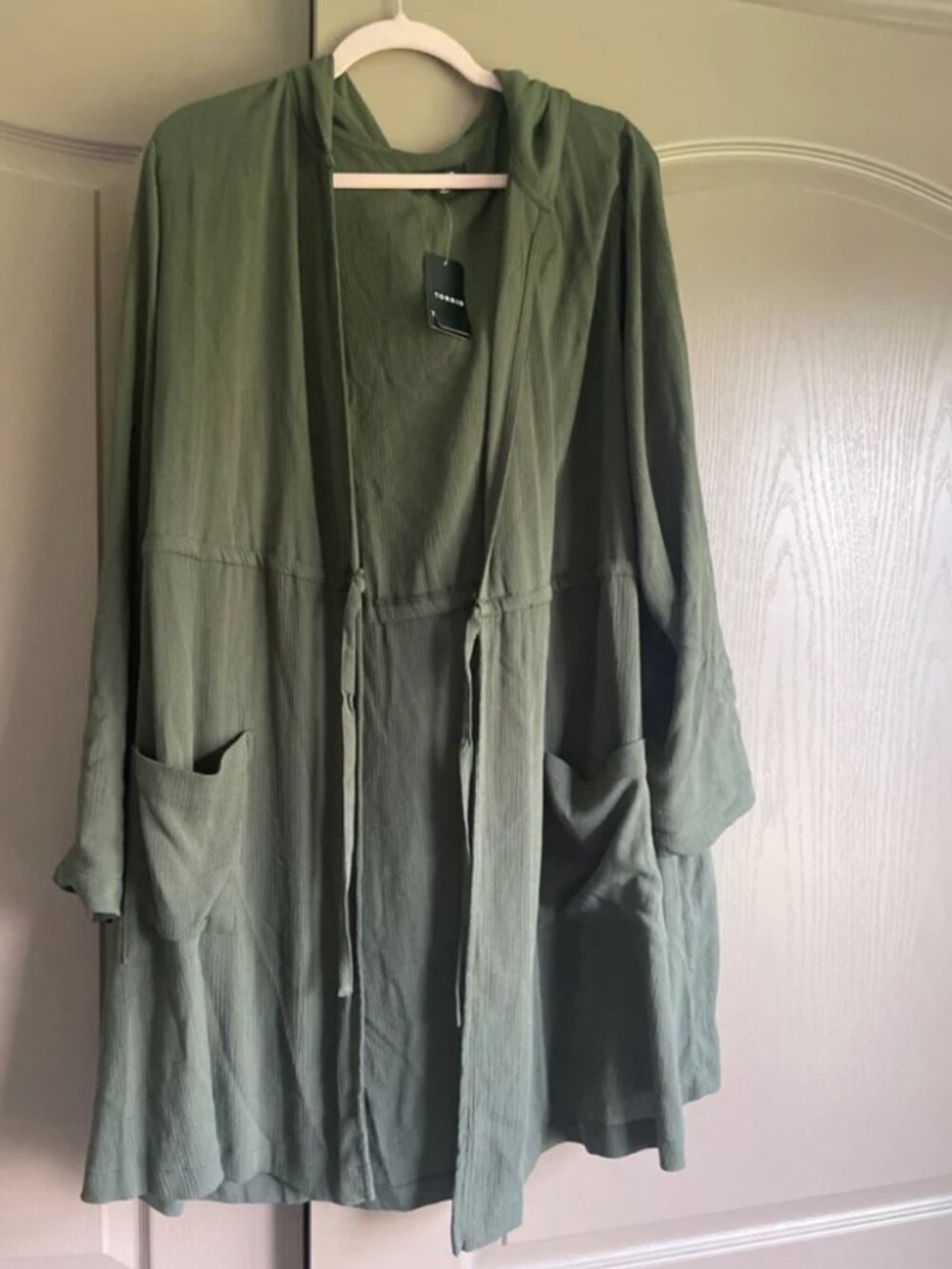 Tunic dress cardigan hoodie woman size 3X Torrid